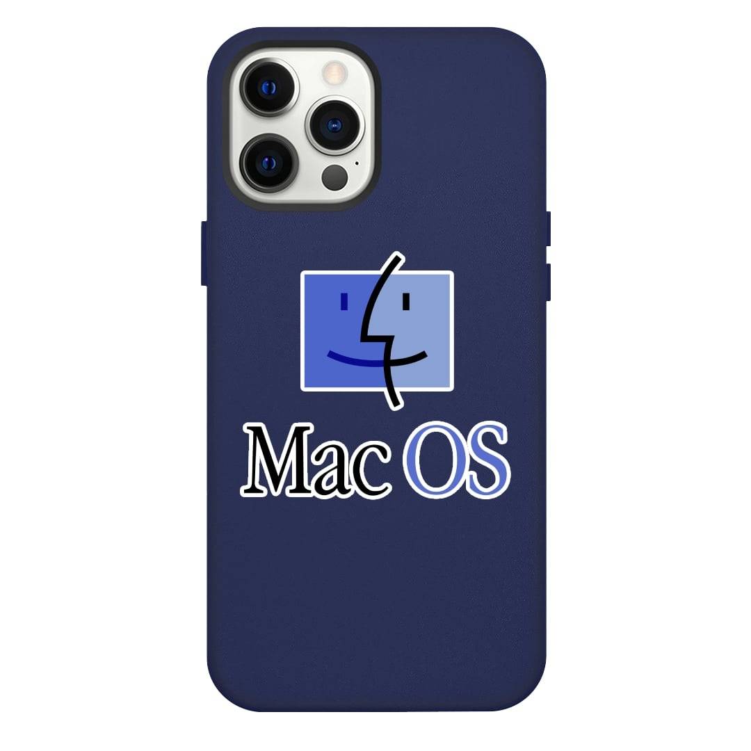Apple Mac Phone Case For iPhone Samsung Galaxy Pixel OnePlus Vivo Xiaomi Asus Sony Motorola Nokia - Mac OS Logo Sticker Art.