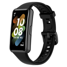 Huawei Band 7 Silikone Rem - Sort