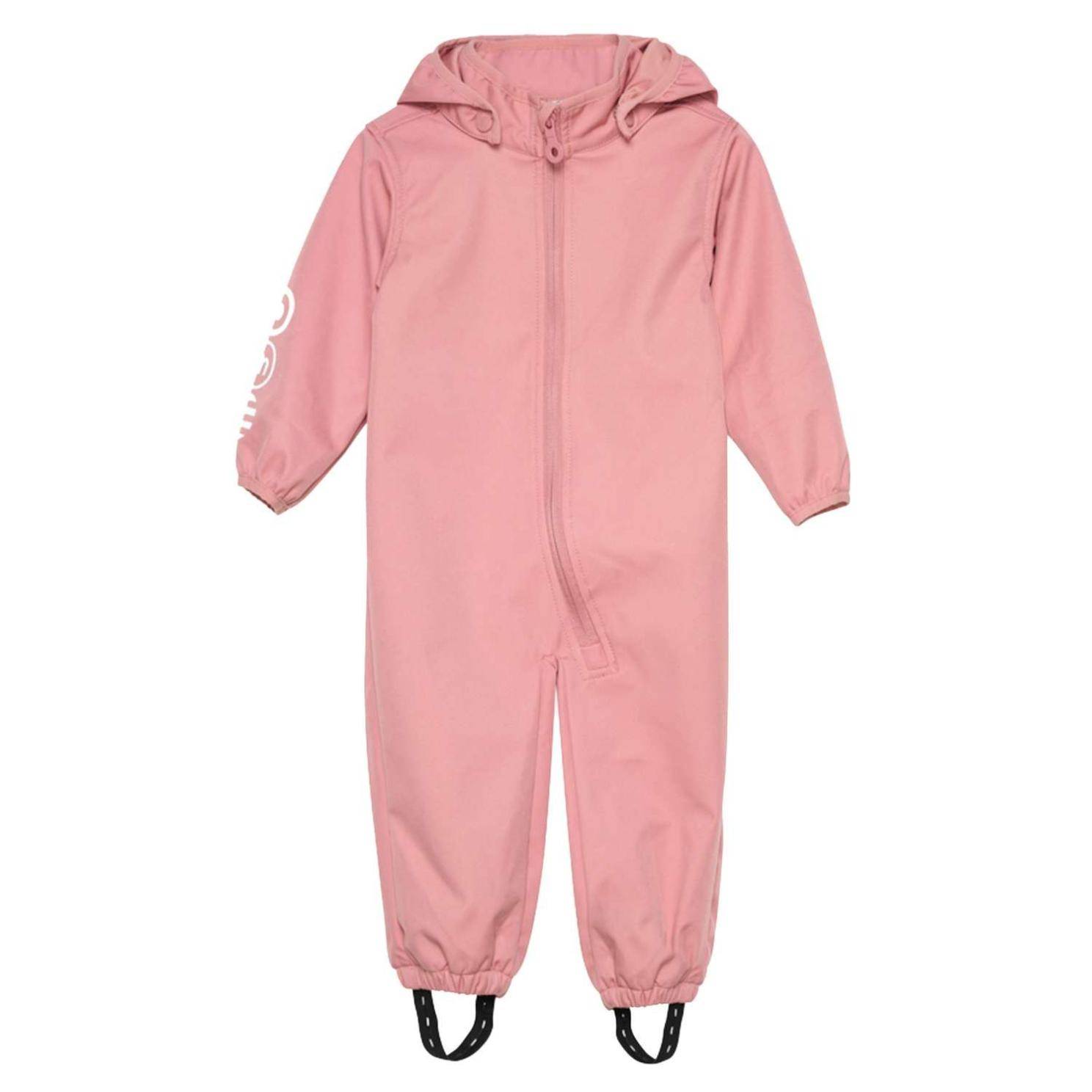 Minymo Børne Softshell - Old Rose - 98