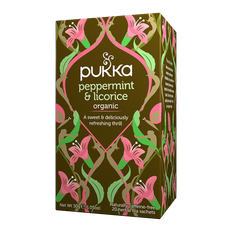 Pukka Peppermint & Licorice Brev te