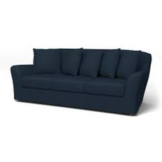 IKEA - Tomelilla 3 seater sofa, Navy Blue, Bomull - Bemz