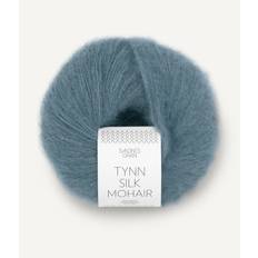 Tynn Silk Mohair Isblå 6552