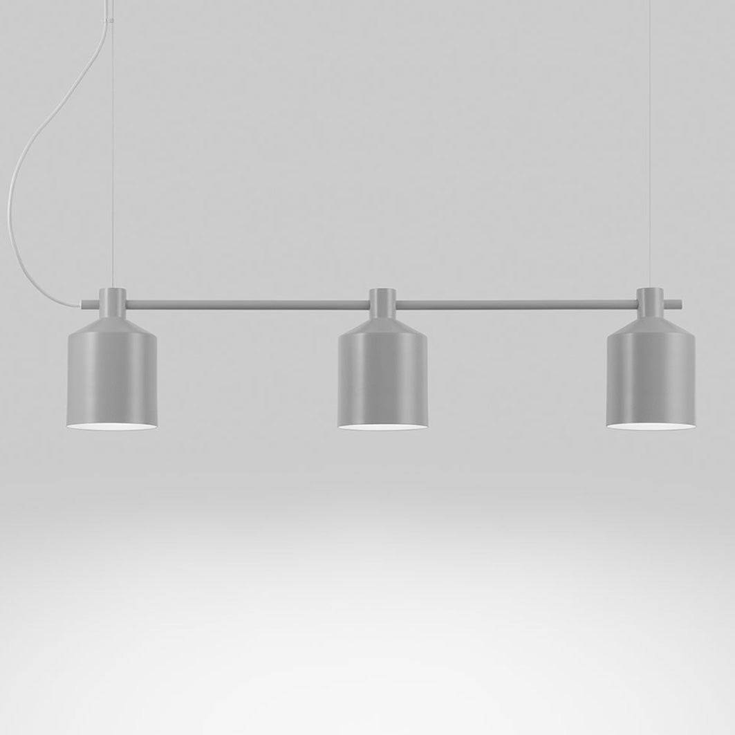 Silo Trio - Taklampa | 7 färgval | Färg: Grå RAL 7030 (8209311) | Bländskydd: - | Ljuskälla: -