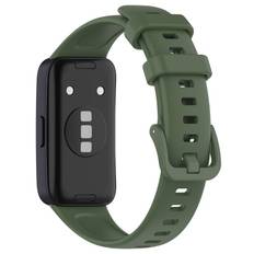 Huawei Band 8 Silikone Rem - Mørkegrøn