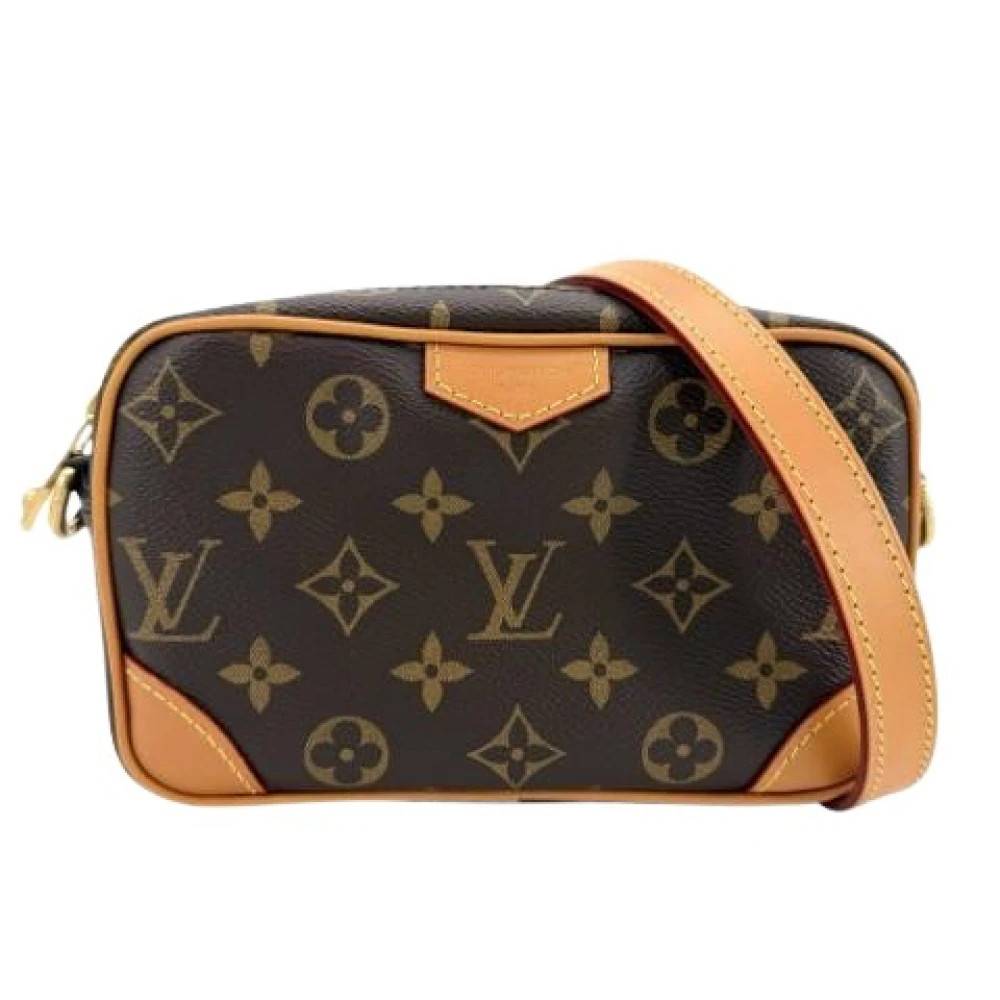 Louis Vuitton Vintage Pre-owned canvas tasker - Vintage - Herre - Brun - ONE SIZE -