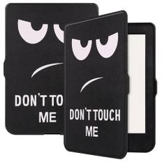 Kobo Nia Kunstlæder Tablet Cover m. Vågeblus Funktion - "Don't Touch Me"