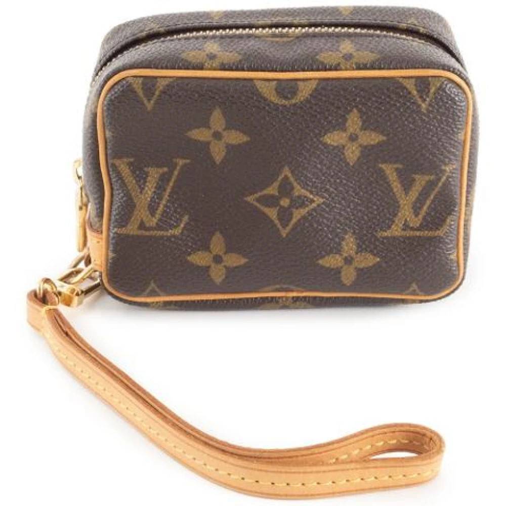 Louis Vuitton Vintage Pre-owned Vintage Canvas Clutch - Vintage - Dame - Flerfarvet - ONE SIZE - Uld