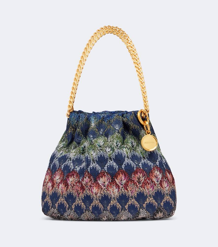 Missoni Bolso de mano Mini de lamé - azul - Talla Única