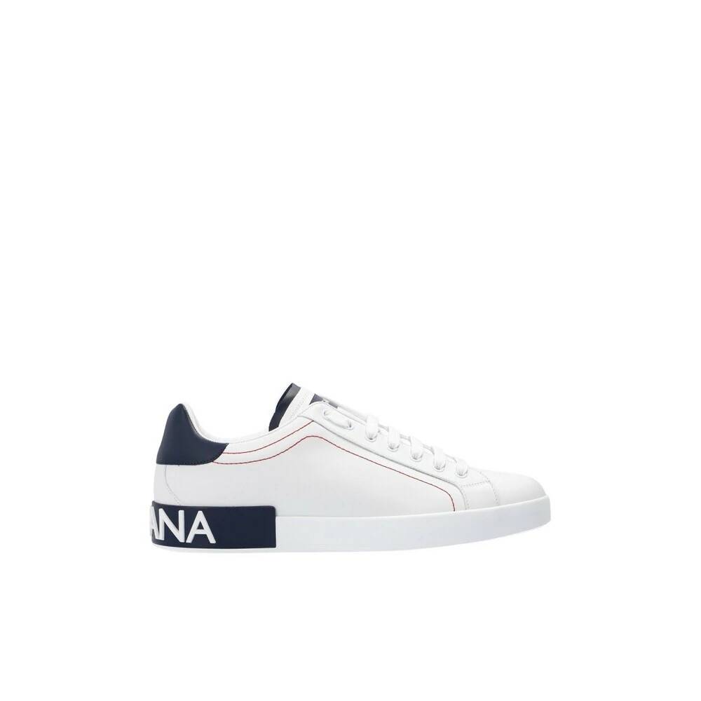 Dolce & Gabbana - Portofino Nappa Gymnastikskor Skor - Herr - 43 1/2 EU - Läder