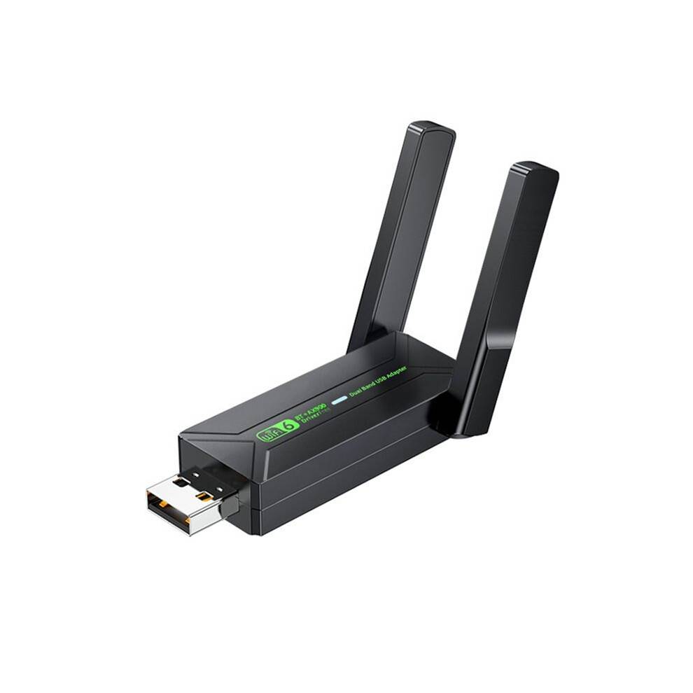 WiFi 6 AX900  5.4 WiFi USB-Adapter Trådlöst Nätverkskort 2,4G&5GHz Wi-Fi-Mottagare USB för PC/Bärbar Win10/11