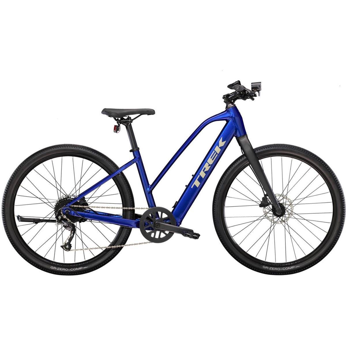 Elcykel Trek Dual Sport+ 2 Stagger Dam Blå L ( )