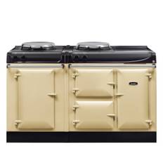 AGA R3 150 2 plattor och induktionshäll 2 zoner - Cream