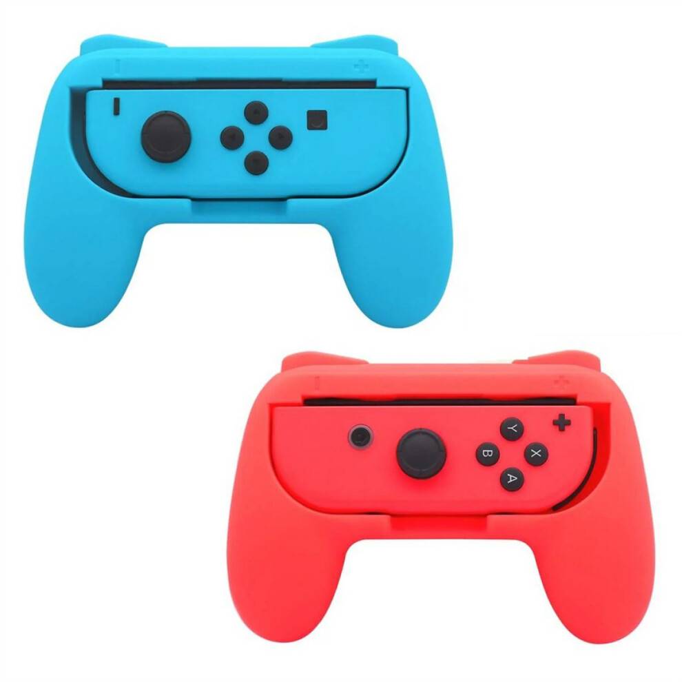 Nintendo Switch Joy-Con Controller Grip Set, Overlegent Greb Ergonomisk Design Til Switch OLED Model, Slidstærk Skridsikker Overflade For Øget