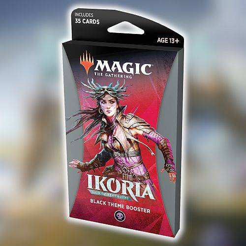 Ikoria: Lair of Behemoths Theme Booster Pack: Black (Sort) (Magic the Gathering)