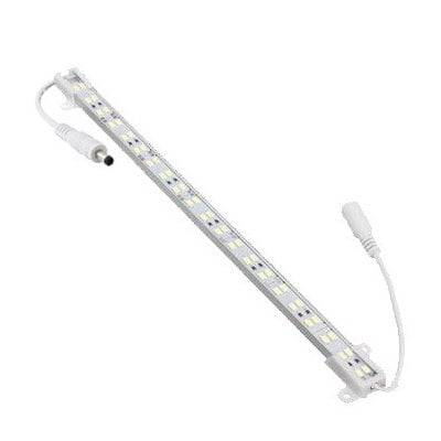 Vandtæt aluprofil 50 cm, inkl. LED bånd og stik, IP65, 24V, 530lm, 6000K, 8W