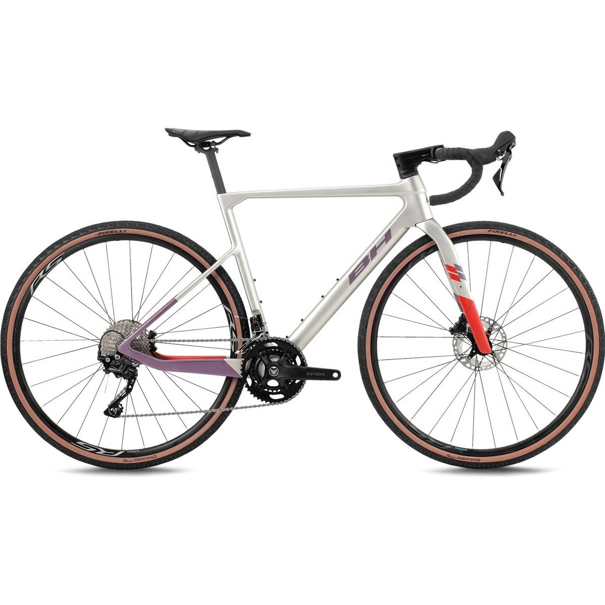 Gravel bike BH Gravelx Evo 2.5 R Pale/Lavanda/Dark Red XL 2026