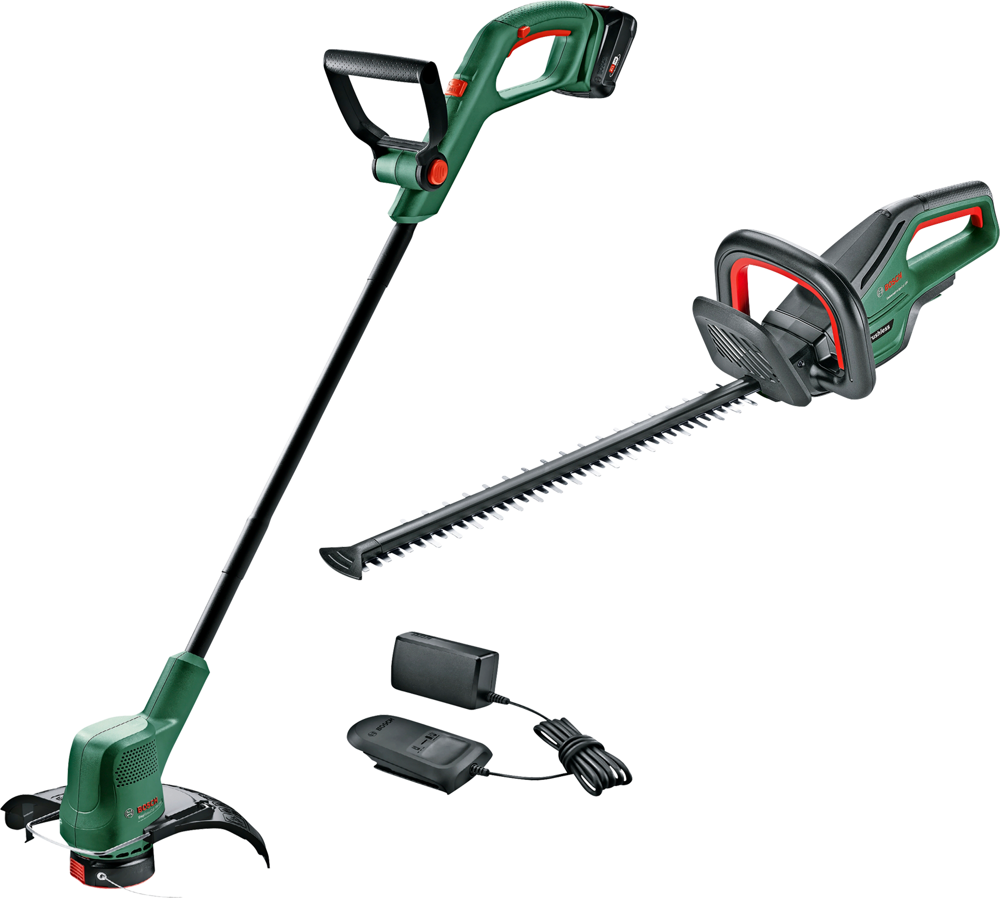 Bosch 18v hækkeklipper 18-55 og græstrimmer