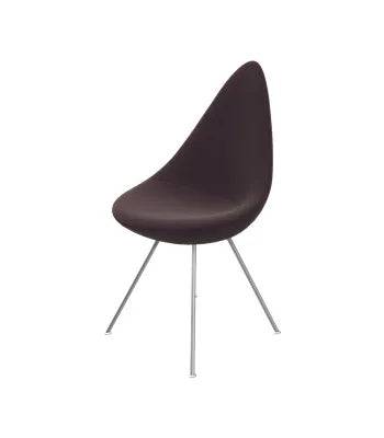 3110 Dråben af Arne Jacobsen Fuldpolstret / Steelcut / 695 Dark earth brown - Jacobsen Plus