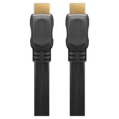 Goobay 4K HD HDMI 2.0 Kabel med Ethernet. 60Hz, 4K. 7.5m. Sort