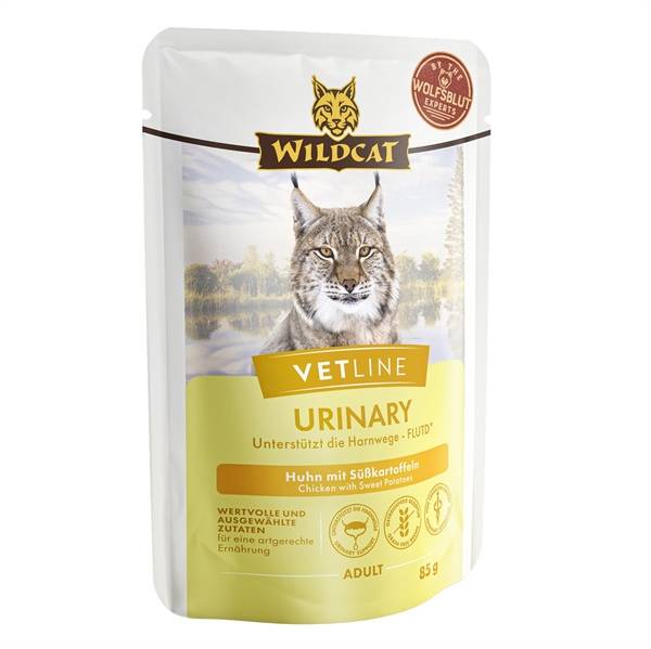 Wildcat VetLine Urinary Chicken vådfoder, 85g