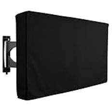 TV-skydd för utomhusbruk, TV-fodral for utomhusbruk - MED UNDERSÖKNING - Väderbeständiga fodral TV-fodral TV 22'' Till 70''(Schwarz,22 24 inch)
