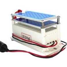 Au05 - ozongenerator bil 12v 10g bärbar keramisk platta luftrenare luftsterilisator bil ozon luft luftrenare ozoniserare lukt