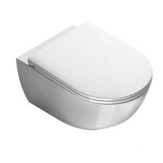 Catalano Sfera 54 vægtoilet m/Newflush, rimless og Cataglaze+ - Skjult montering