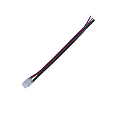 LED strip samler til løse ledninger, 10mm, RGB COB, IP20, 5V-24V