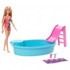 Barbie pool og dukke Barbie Playset GHL91