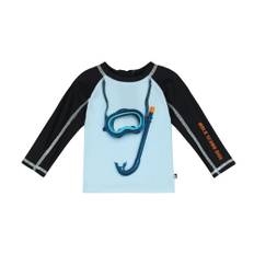 Molo Baby Nemo printed rashguard - blue - M 1-3