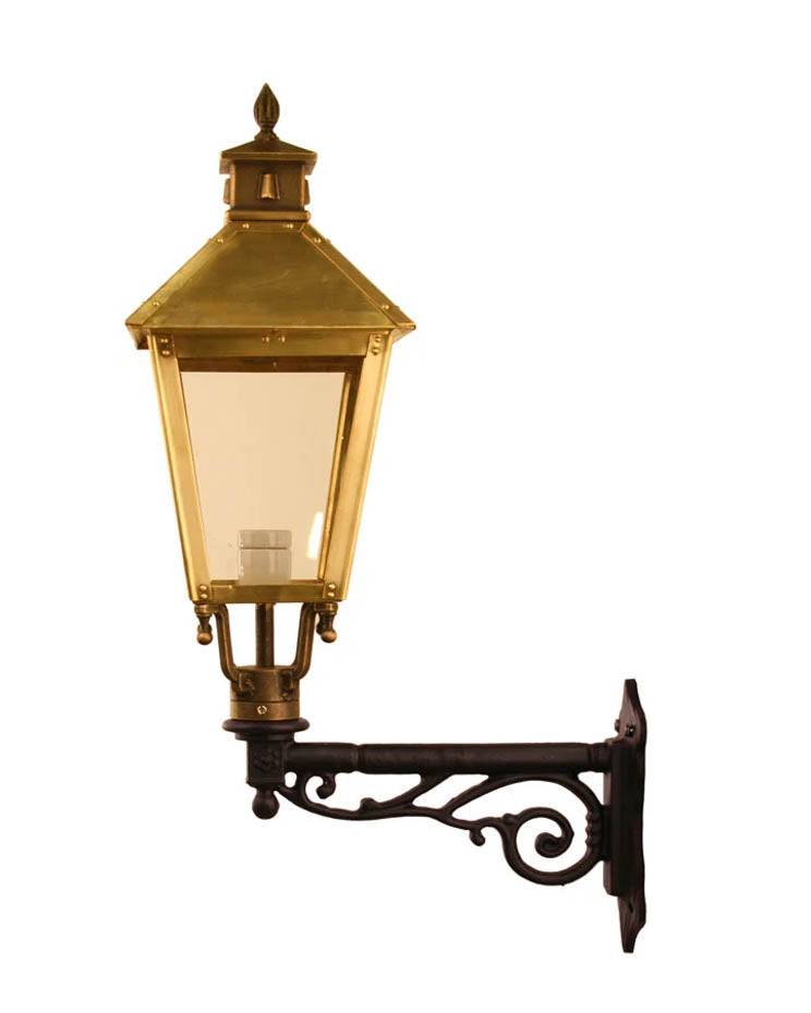 Udendørslampe – Fasadelygte Solgård L4 messing