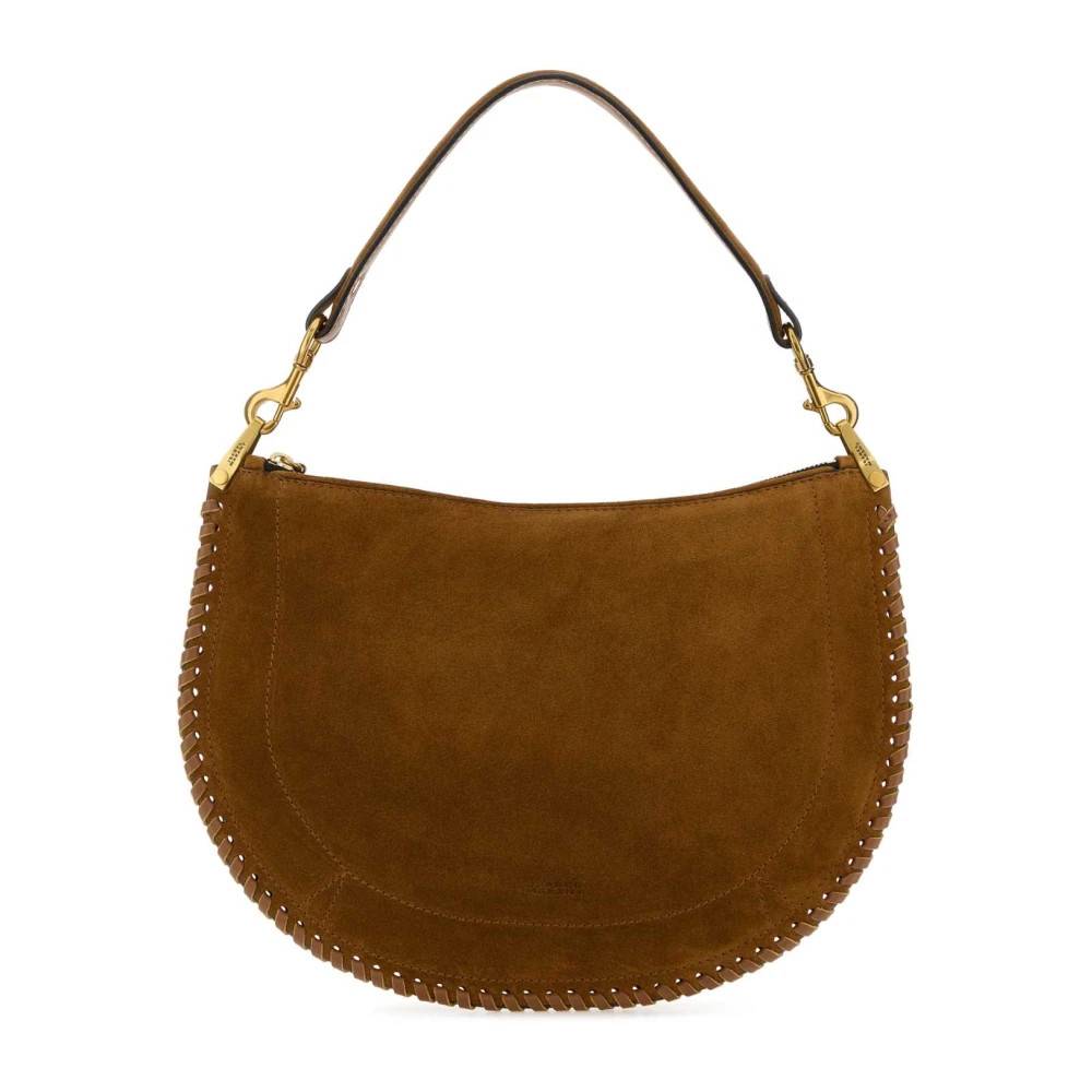 Isabel Marant Oskan Soft Zip Bag - Tasker - Dame - Brun - ONE SIZE - Uld