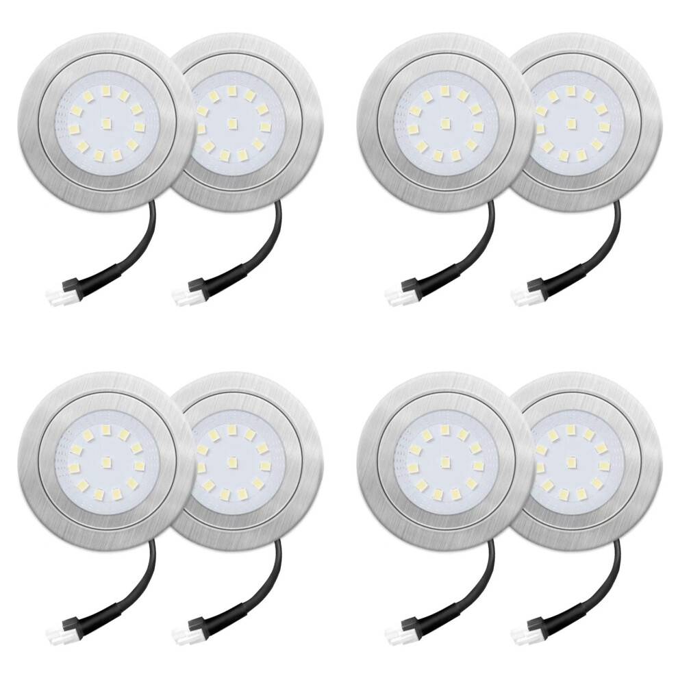 8Pack1.5W Range Hood Light Bulbs,12VDC Kitchen Cooker Hood Light Bulbs,Kitchen Light Replacement 20W Halogen Light Bulbs