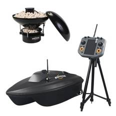 BaitStar Baitboats Xpert Carbon AllinOne Bait Boat (Baitthrower, GPS & Fishfinder)