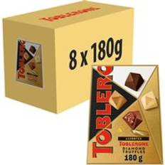 Assorted Toblerone Diamond Truffles Chocolate Box 180g (Box of 8)