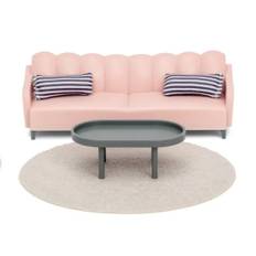 Lundby dockskåp Lundby Basic Vardagsrumsset Lundby Dukkehus 030656 möbler interiör