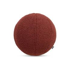 Palla kudde bouclé rouge - Röd / Vinröd (Ø: 37 cm)