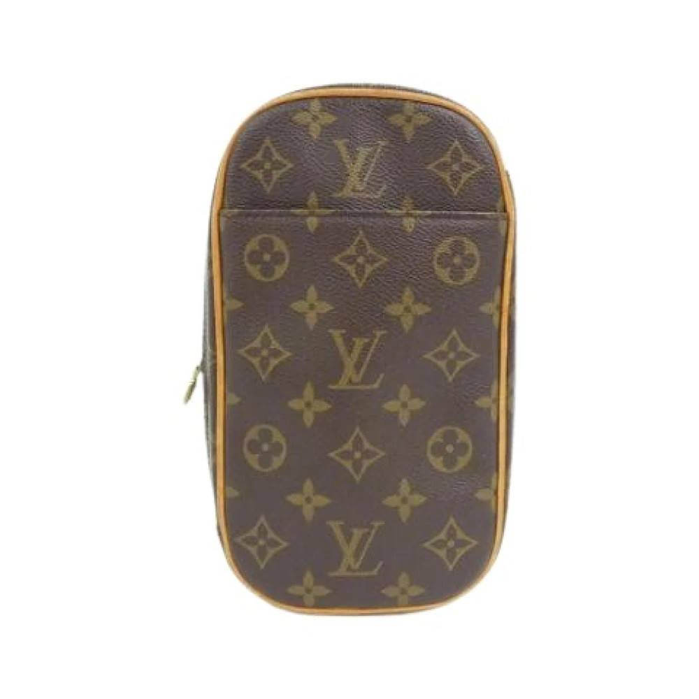 Louis Vuitton Vintage Pre-owned Vintage Skuldertaske - Vintage - Dame - Brun - ONE SIZE - Uld