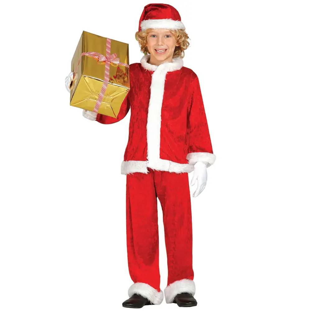 Julemand Julekostume Børn 10-12 år (10-12 år (143-151 cm))