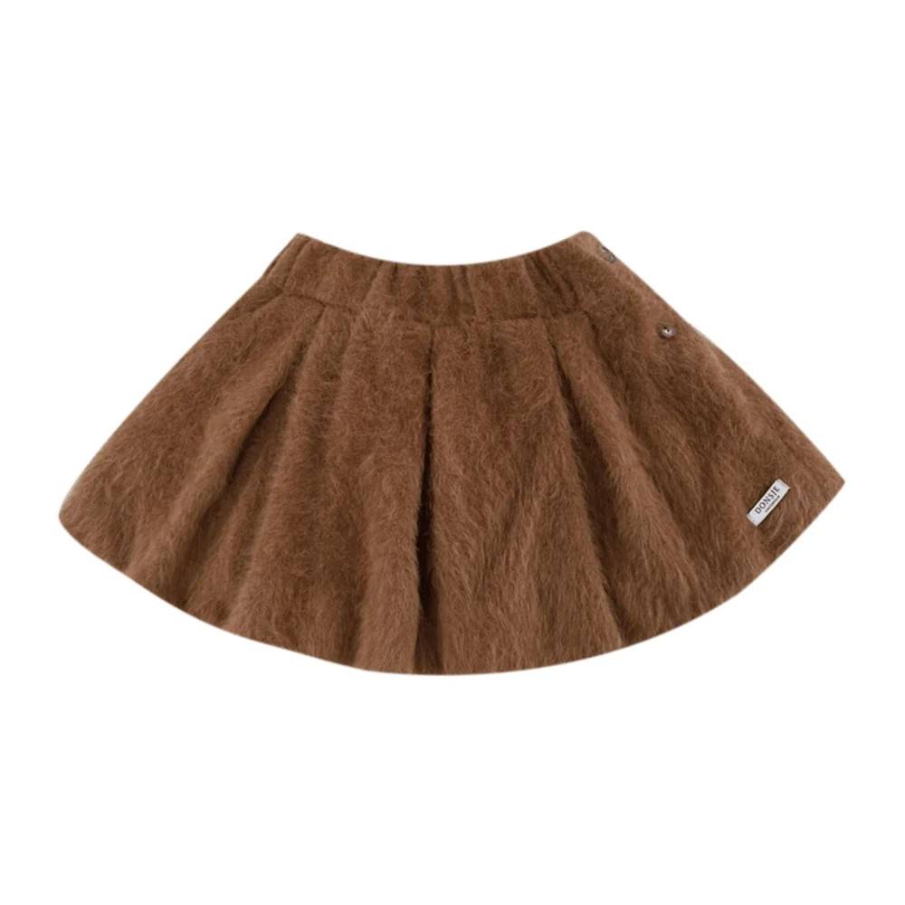 Donsje Delikat nederdel - Kids - unisex - Brun - 104 CM -