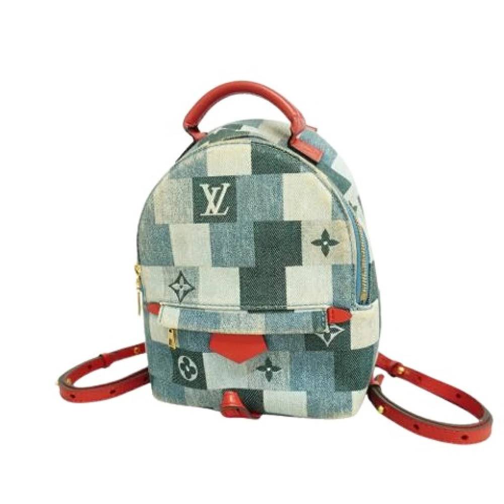 Louis Vuitton Vintage Pre-owned Vintage Rygsæk - Vintage - Dame - Blå - ONE SIZE -