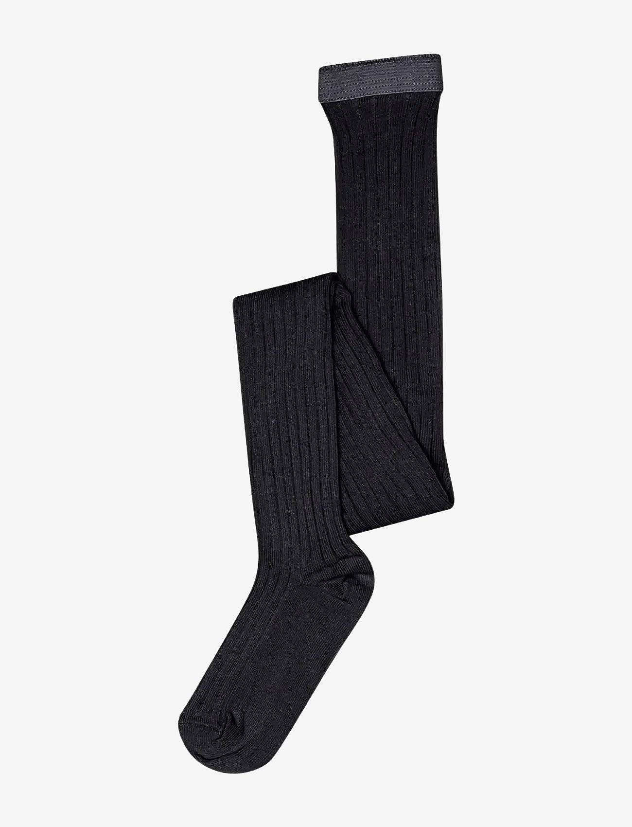 mp Denmark Cotton Rib Tights - Black - 152