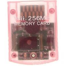 4mb 8mb 16mb 32mb 64mb 128mb 256mb 512mb minneskort för nintend wii konsol gamecube gc n gc spel lagringskort spara sparare - Rosa 256mb