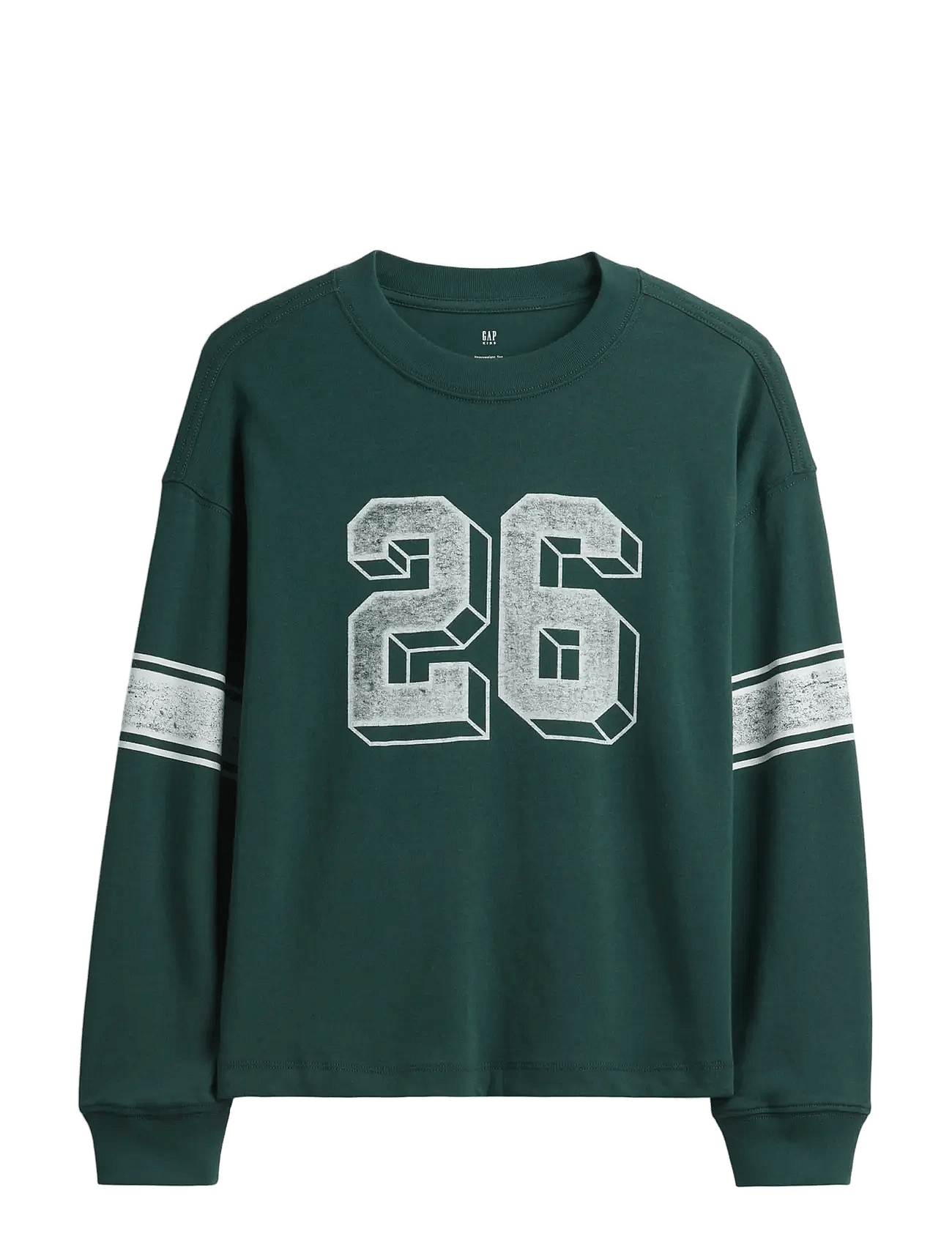 GAP Kids Heavyweight Oversized Graphic T-Shirt | Green | 164/176