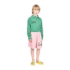THE ANIMALS OBSERVATORY Eel Kid Polo Shirt Green |Grön |14 Y
