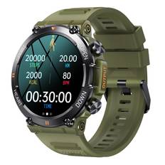 K56PRO Touch Screen Smartwatch. Sejt aktivitetsur med 1.39" IPS-sk�rm. Jungle Green.