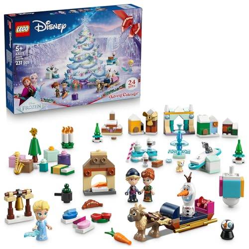 LEGO Disney Princess LEGO® | Disney Frozen Advent Calendar 2025 Toy, Birthday Gift, Building Blocks, Educational Toy, Christmas Gift for Girls and Boy