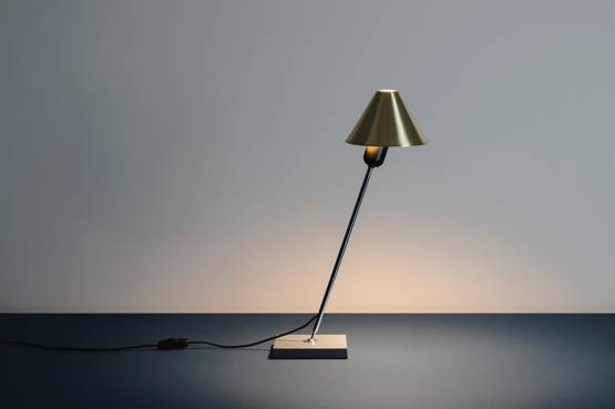 Reservedel: Skærm til Gira bordlampe, messing