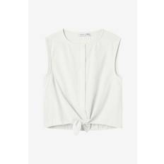 Name it kids - Top nkfFalinnen SL Short Top - Hvid - 122/128