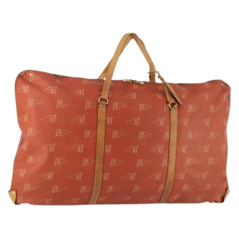 Louis Vuitton Vintage Pre-owned Vintage Boston Taske - Vintage - Dame - Rød - ONE SIZE - Læder